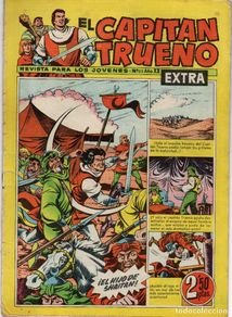 BDs: El capitán trueno Extra, Nº 55. Original. El hijo de Shaitan
